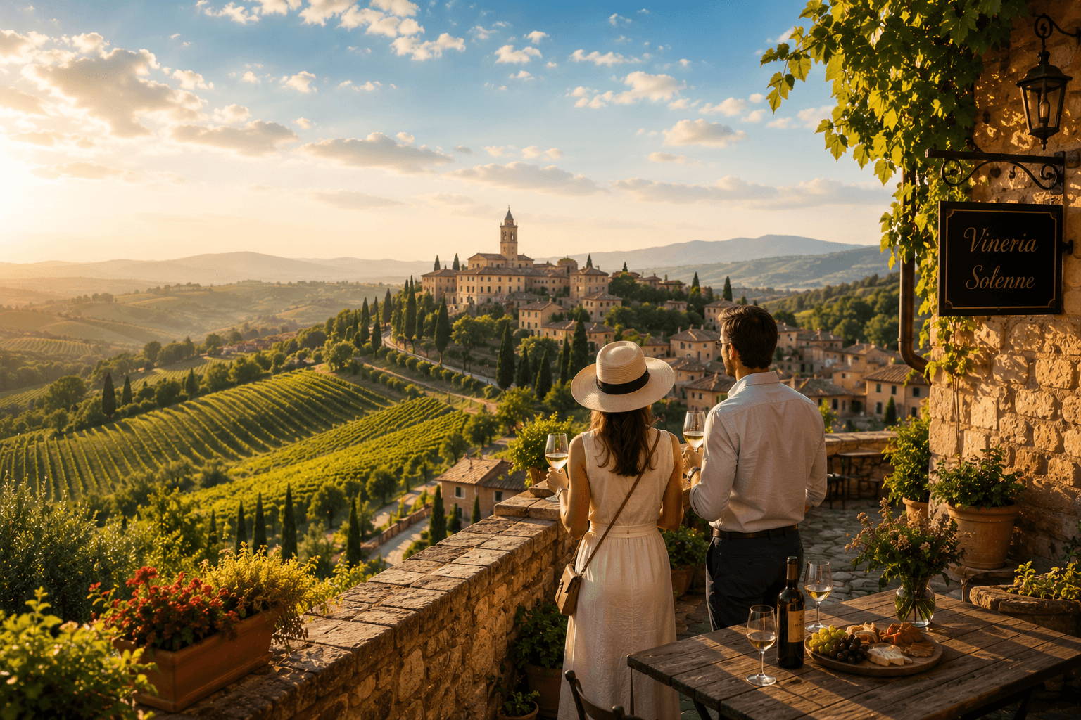 Luxury private wine experience in Italy
